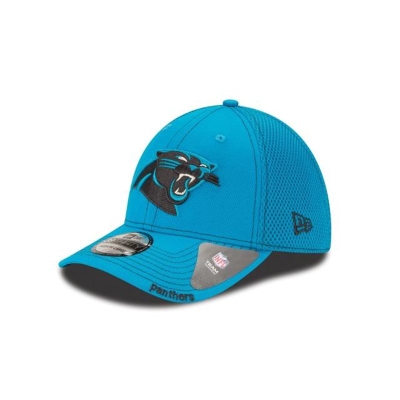 Carolina Panthers Gorra | New Era NFL Neo 39thirty Stretch Fit Cap Mexico - Azules